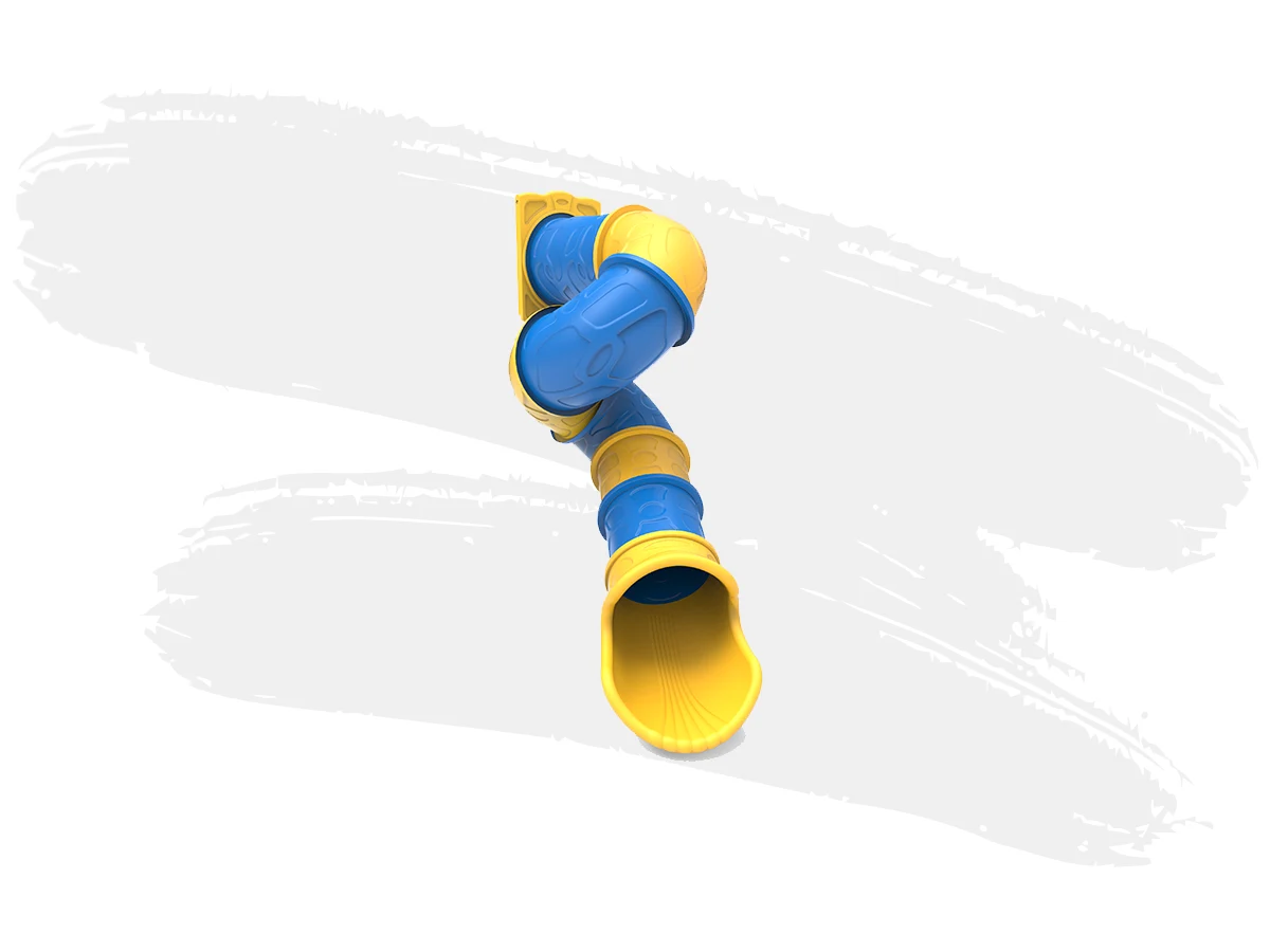 H:285 Tüp Spiral Kaydırak YP-117